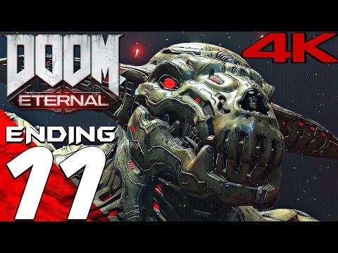 DOOM ETERNAL - Gameplay Walkthrough Part 11 - ENDING, Final Sin (4K 60FPS ULTRA) Full Game