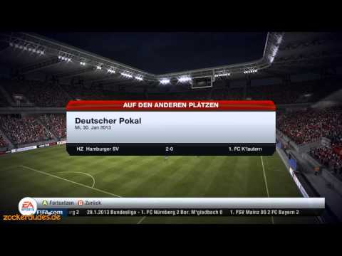 #28 FIFA 13 Karriere Eintracht Frankfurt - DFB-Pokal Viertelfinale - FC Schalke 04