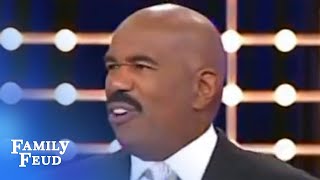Steve Harvey is the answer! | Family Feud