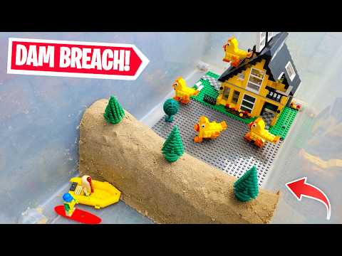 Lego Dam Breach😱 #12 - LEGO FARM!