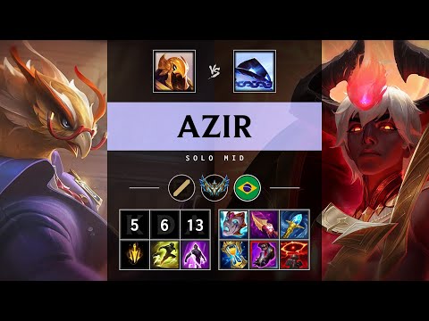 Azir Mid vs Xerath - BR Challenger Patch 25.11