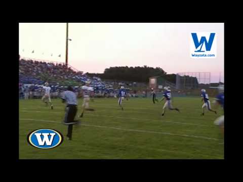 Wayzata Football 2011: Brett Alwin catches a Nick Martin TD pass