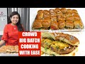 How to Crowd Big Batch Cooking Kutchi Dabeli Masala Chutney Pressure Cooker Video Recipe