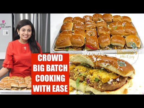 How to Crowd Big Batch Cooking Kutchi Dabeli Masala Chutney Pressure Cooker Video Recipe