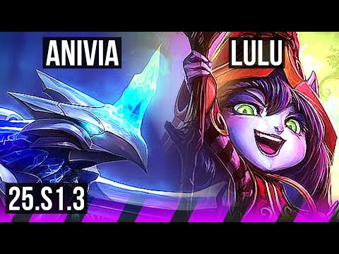 ANIVIA & Ezreal vs LULU & Aphelios (SUP) | KR Diamond | 25.S1.3