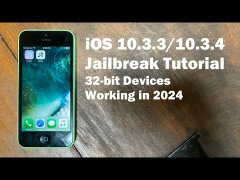 iOS 10.3.3/10.3.4 Jailbreak Tutorial (32-bit) (Working 2025) (iPhone 5, iPhone 5c, iPad 4)