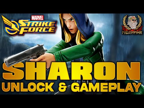 Sharon Carter Red Star Orb Opening and Max Gear D1 Doom Raid Gameplay! - Marvel Strike Force - MSF