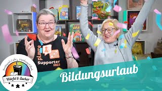 Bildungsurlaubsanerkennung für die Fachkraft für Gesellschaftsspiele