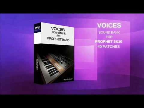 Sequential Prophet 5/10 Rev 4 - Voices Preset Sounds