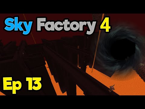The Nether's SAVAGE | Minecraft Modpack: Sky Factory 4 | Ep. 13