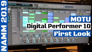 Video thumbnail for NAMM 2019: MOTU Digital Performer 10 (DP 10) DAW | SYNTH ANATOMY by SYNTH ANATOMY