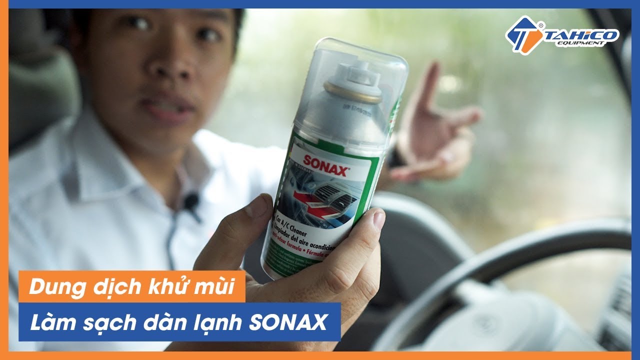 Chất khử mùi hệ thống điều hoà Sonax A/C Cleaner 15