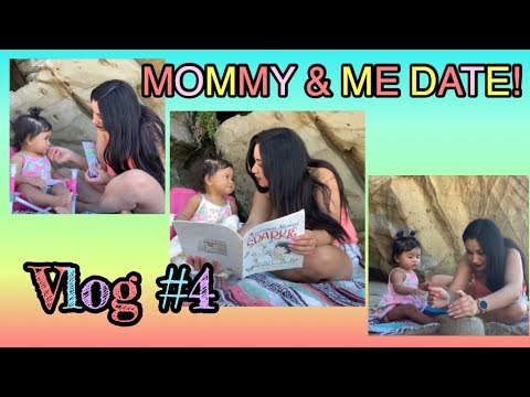 Mommy and me date! Vlog #4 (Kailani’s first time at the beach)