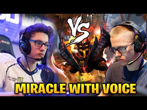 MIRACLE STREAMING WITH VOICE SHADOW FIEND vs TOPSON ORACLE MID