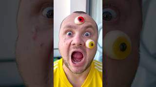 What ah oh with jelly eyball #funny #comedy #funnyfamily #shorts 
