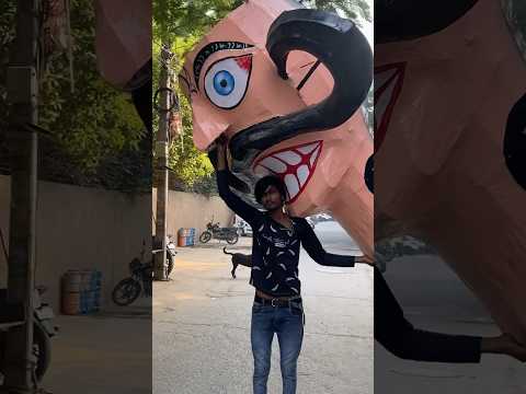 Ravan making ravan market dussehra 2023 ravan making video #shortsfeed #ravanmaking #dussehra2023