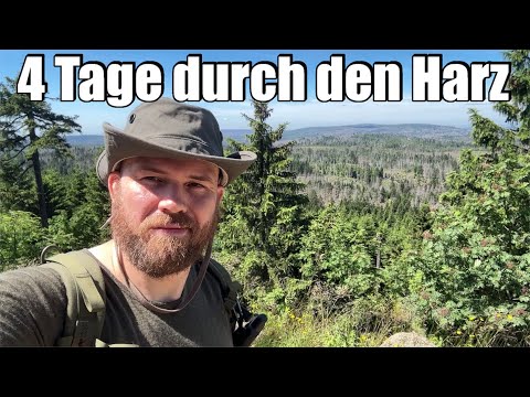 4 Tage alleine durch den Harz wandern — Wandern im Harz Waldläufer Trekking Tour