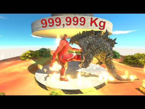 Hydraulic Press Of Titan Which Units Can Survive - Animal Revolt Battle Simulator