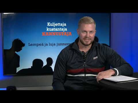 Kuljettaja, kustantaja, kannustaja - koulutusvideon promo