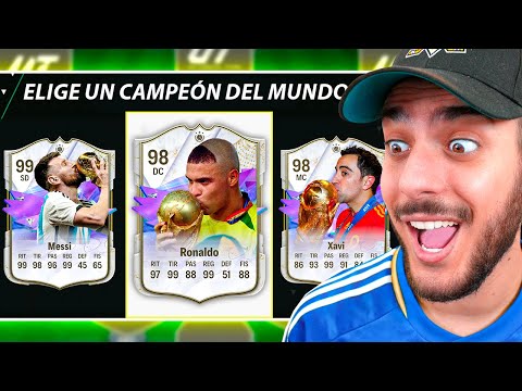 FUT DRAFT… pero solo ganadores del MUNDIAL!