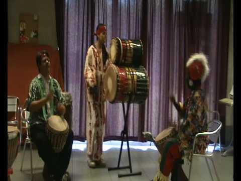MANDENG PERCUSSION from Gambia - The Drummers of the Dijle