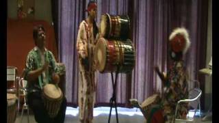 MANDENG PERCUSSION from Gambia - The Drummers of the Dijle