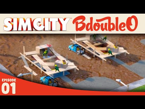 SIMCITY :: DESERT CITY! part 1 [Simcity Gameplay w/ BdoubleO100]