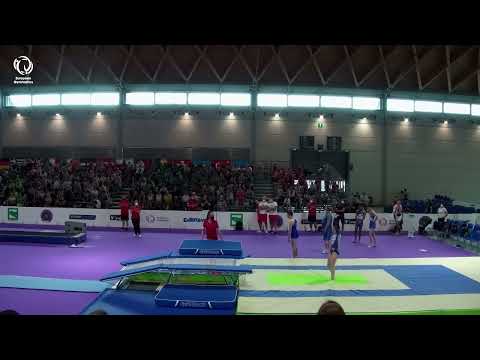 Jessica CINNAMOND (GBR) - 2022 junior European silver medallist, Double Mini-Trampoline
