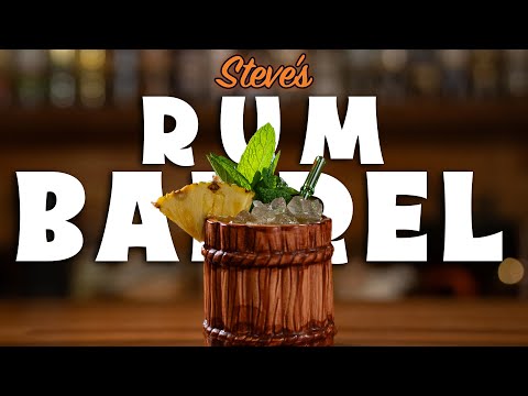 Steve's Rum Barrel is an Island Symphony best shown by drinking slowly and reverently