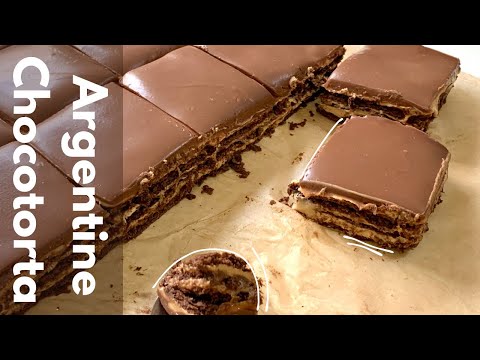 حلا أرجنتيني لذيذه جدا و سهلللله |Chocotorta a very easy & delicious Argentinean dessert