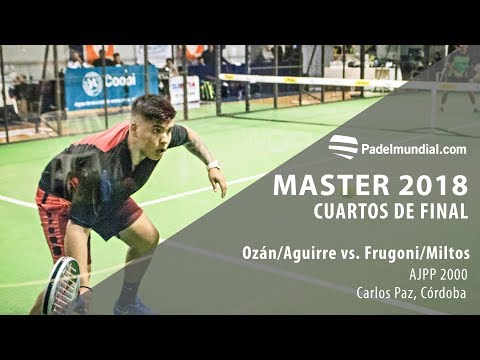 Cuartos de Final 4 – Copa Master AJPP Villa Carlos Paz, Córdoba 2018
