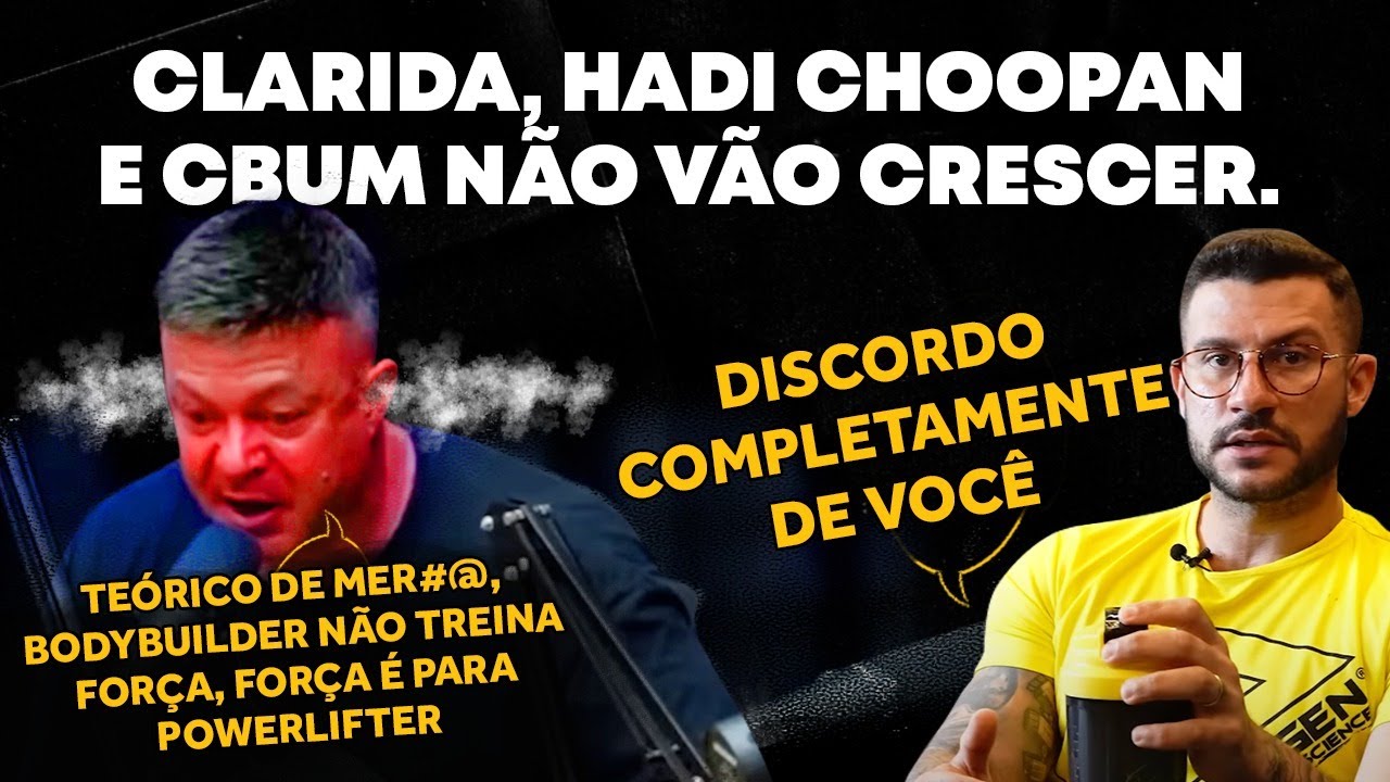 RAY FICA INDIGNADO REAGINDO AO PINDUCA FALAR SOBRE INTENSIDADE E DESCANSO PARA HIPERTROFIA