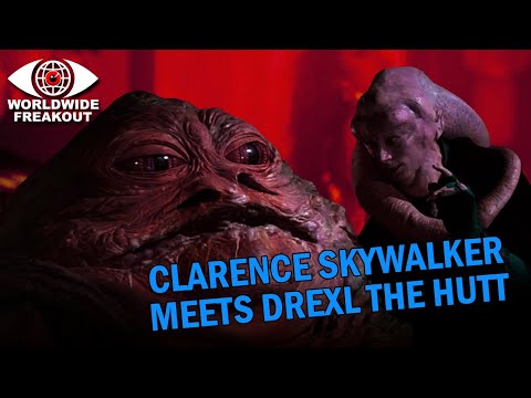 Clarence Skywalker Meets Drexl The Hutt (Return of the Jedi meets True Romance)