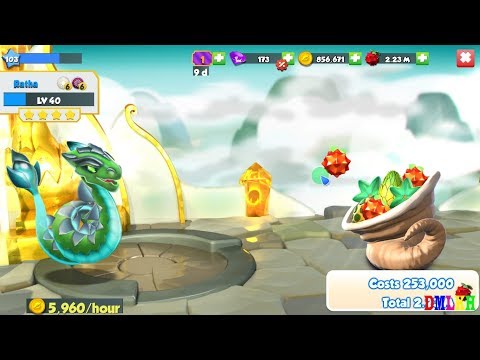 Upgrade  dragon 2 level 45 , Starust Dragon Battles Gameplay | dragon mania legends |part 450