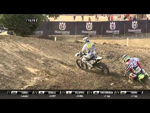 Tyla Rattray passes Dean Ferris - MXGP of Thailand 2015 - motocross