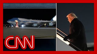 Air Force One turns back minutes after leaving for Switzerland