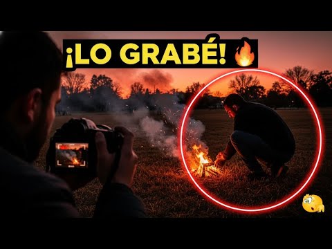 Recorriendo Quilmes argentina y me encuentro con un hombre prendiendo fuego la plaza 😱🔥 #impactante