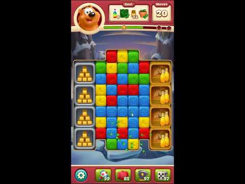 Toon Blast Level 3601 - NO BOOSTERS 🐻🐺🐱 | SKILLGAMING ✔️