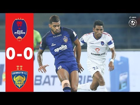 Hero ISL 2018-19 | Delhi Dynamos FC 0-0 Chennaiyin FC | Highlights