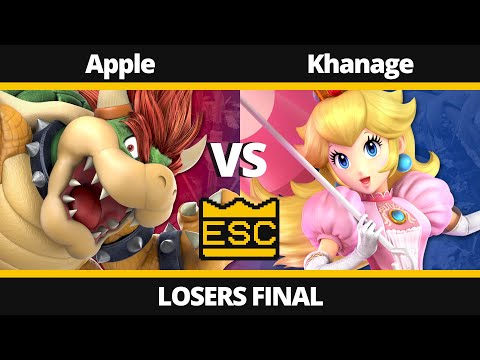 ESC 49 -EX- Losers Final - Apple (Bowser) Vs. Khanage (Peach) - SSBU UK Local Tournament