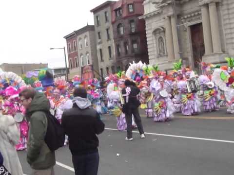 Some 2013 Mummers Parade footage pt1