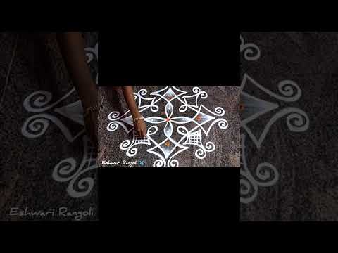 #shorts#rangoli #kolam #muggulu #eshwarirangoli #chukki rangoli