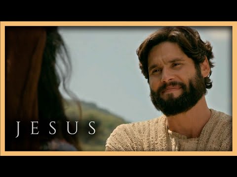 Jesus pede água de um poço a mulher samaritana | NOVELA JESUS