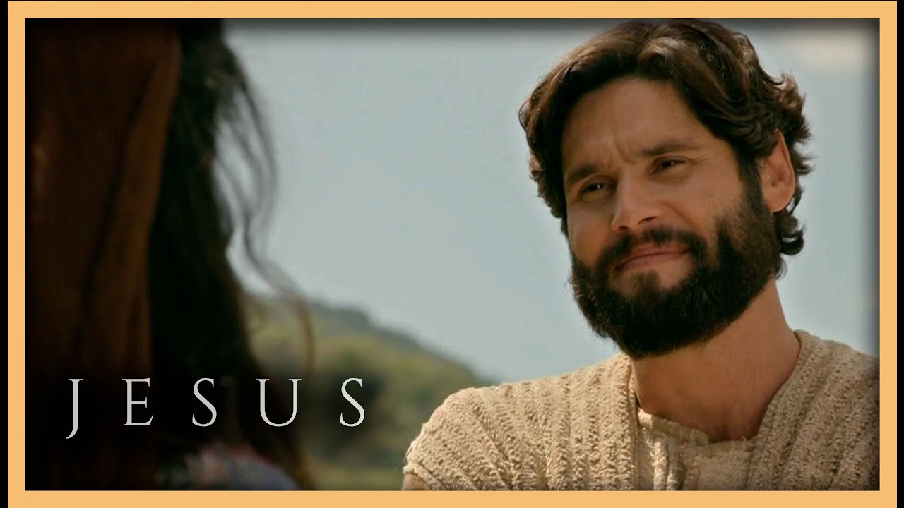 Jesus pede água de um poço a mulher samaritana | NOVELA JESUS