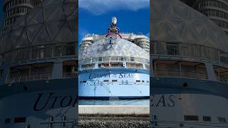 Utopia of the Seas docked in Port Canaveral #Shorts
