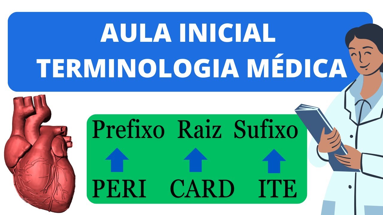 TERMINOLOGIA MÉDICA E CIRÚRGICA | AULA INICIAL| VAMOS CONHECER OS PREFIXOS