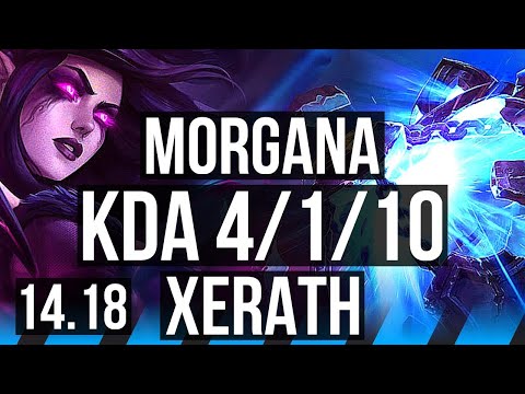 MORGANA vs XERATH (MID) | 4/1/10 | EUW Master | 14.18