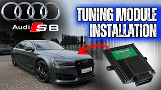 Audi S8 (D4) 4.0 TFSI V8 Chip Tuning Box Installation