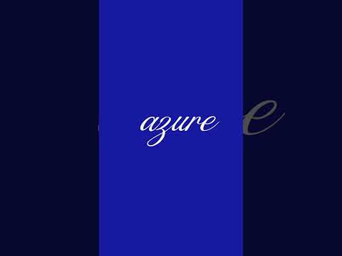 「Blue」のさまざまな色合い英語！
