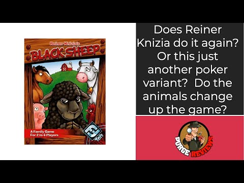 The Purge: # 2766 Black Sheep: The Fantasy Flight poker game by Renier Kniza